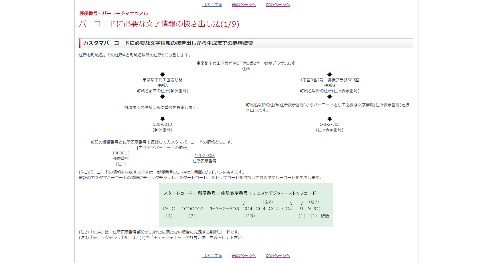 郵便のカスタマバーコードを自作しよう（２）