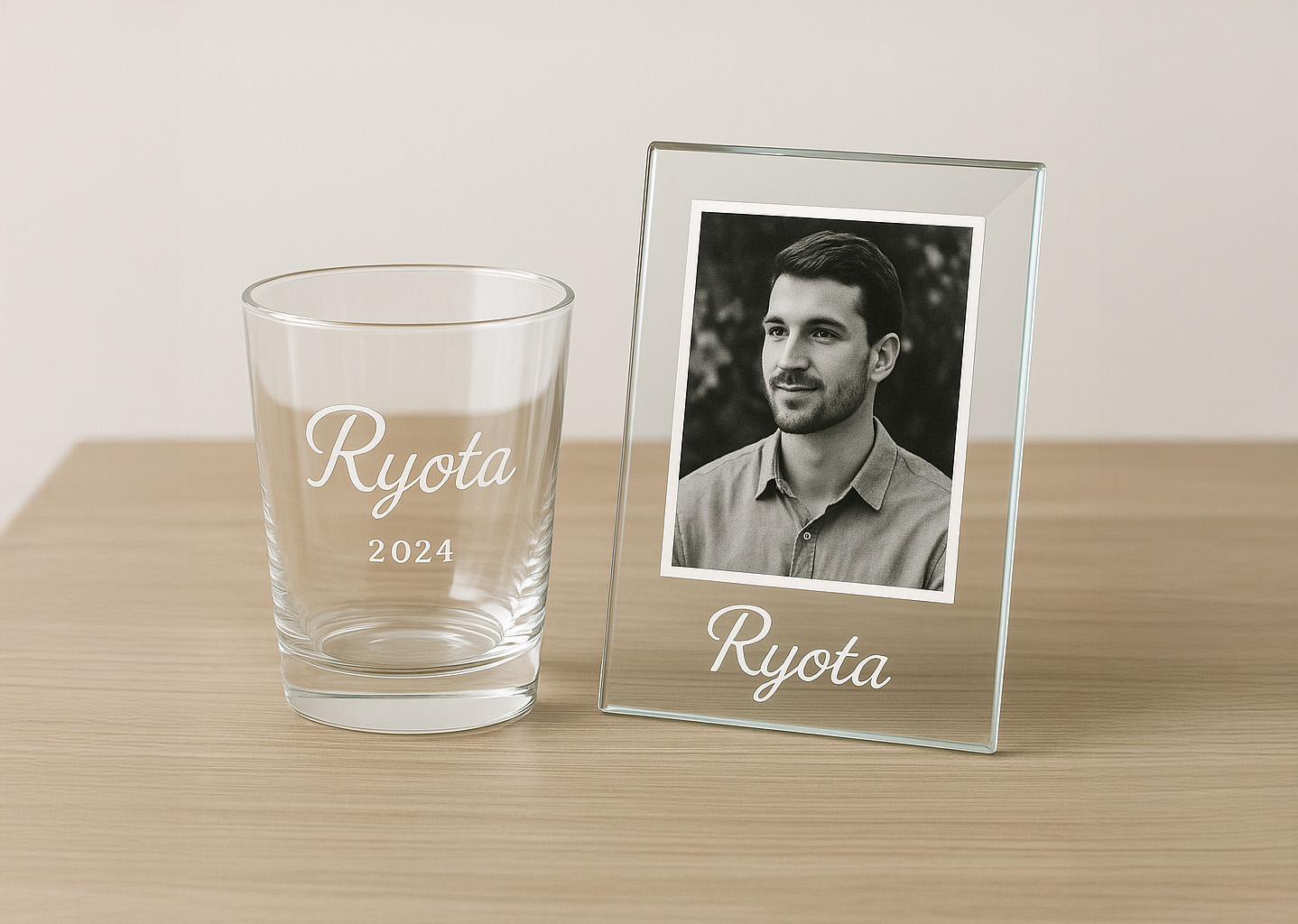 新生活応援！名入りガラスアイテムでスタートを特別に